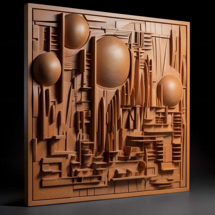 نموذج ثلاثي الأبعاد لآلة CNC 3D Art 